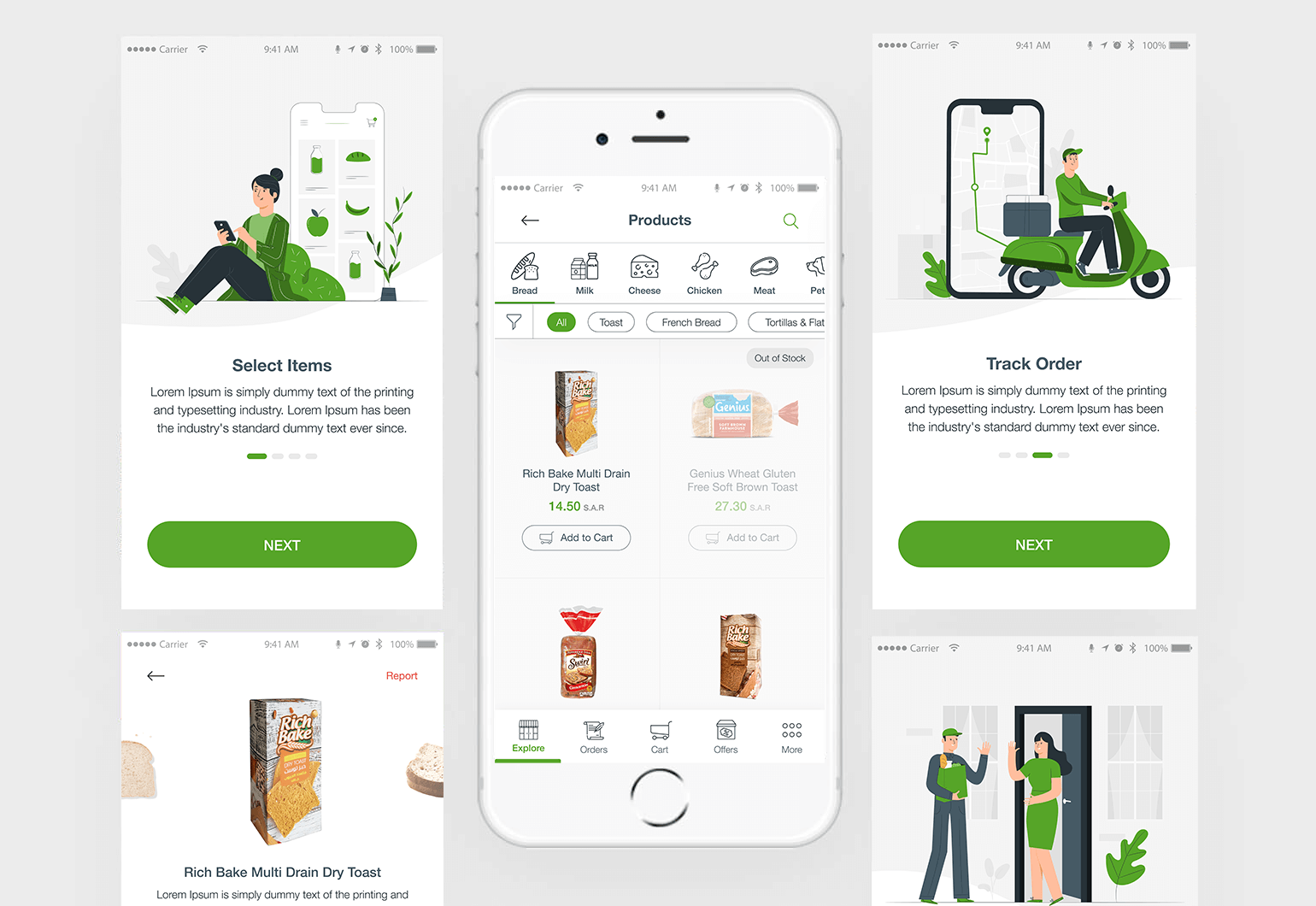 Grocery Store Mobile Application